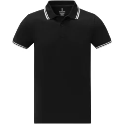   38108900 - Tricou polo - pentru barbati - cu maneca scurta - Amarago - NEGRU