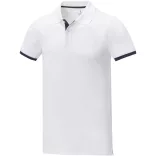 38110010 - Tricou polo - pentru barbati - cu maneca scurta - Morgan - ALB