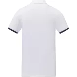 38110010 - Tricou polo - pentru barbati - cu maneca scurta - Morgan - ALB