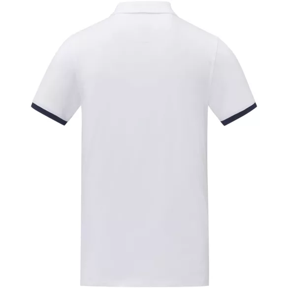38110010 - Tricou polo - pentru barbati - cu maneca scurta - Morgan - ALB