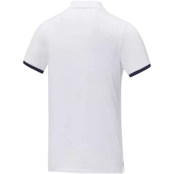 38110010 - Tricou polo - pentru barbati - cu maneca scurta - Morgan - ALB