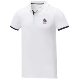 38110010 - Tricou polo - pentru barbati - cu maneca scurta - Morgan - ALB
