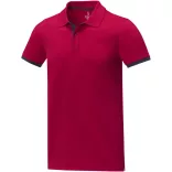 38110210 - Tricou polo - pentru barbati - cu maneca scurta - Morgan - ROSU