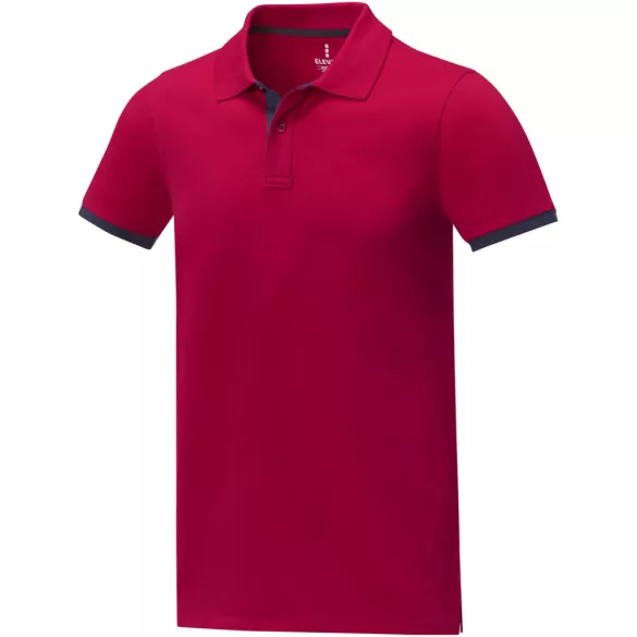 38110210 - Tricou polo - pentru barbati - cu maneca scurta - Morgan - ROSU