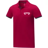 38110210 - Tricou polo - pentru barbati - cu maneca scurta - Morgan - ROSU