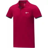 38110210 - Tricou polo - pentru barbati - cu maneca scurta - Morgan - ROSU
