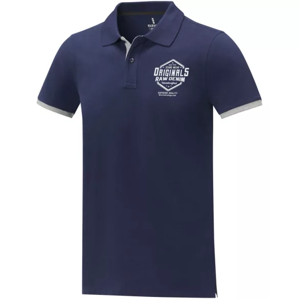 38110550 - Tricou polo - pentru barbati - cu maneca scurta - Morgan - BLEUMARIN