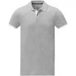 38110800 - Tricou polo - pentru barbati - cu maneca scurta - Morgan - HEATHER GREY