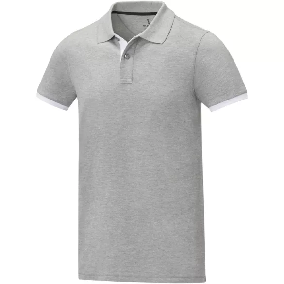 38110800 - Tricou polo - pentru barbati - cu maneca scurta - Morgan - HEATHER GREY