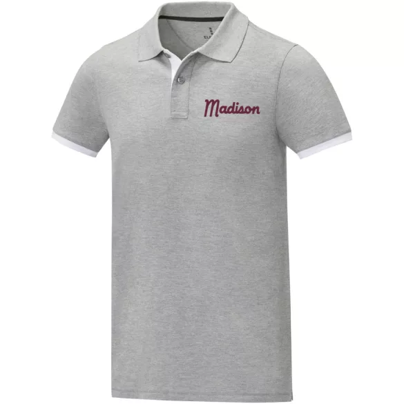 38110800 - Tricou polo - pentru barbati - cu maneca scurta - Morgan - HEATHER GREY