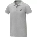38110800 - Tricou polo - pentru barbati - cu maneca scurta - Morgan - HEATHER GREY