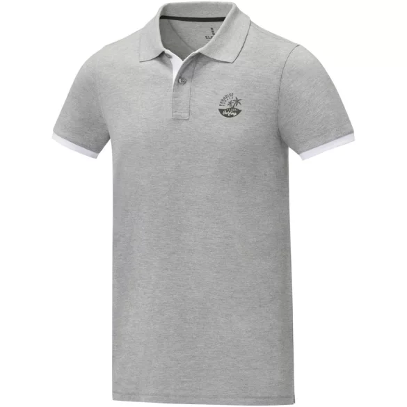 38110800 - Tricou polo - pentru barbati - cu maneca scurta - Morgan - HEATHER GREY