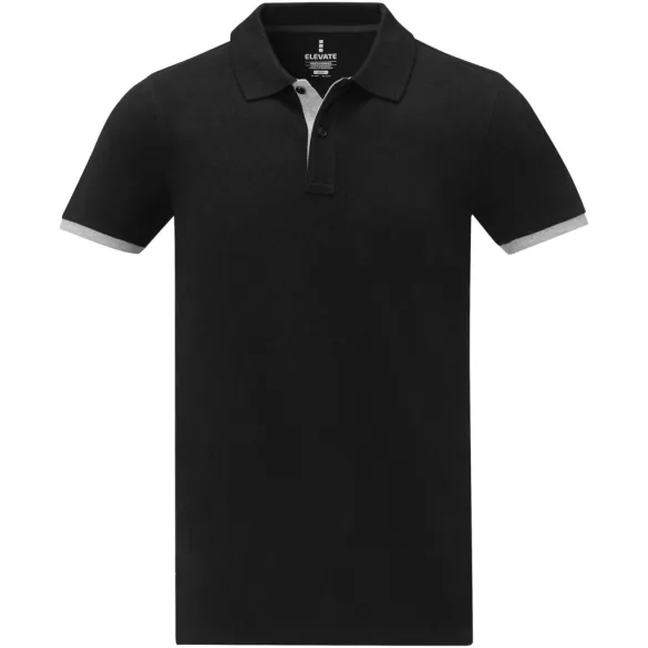 38110900 - Tricou polo - pentru barbati - cu maneca scurta - Morgan - NEGRU