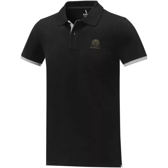 38110900 - Tricou polo - pentru barbati - cu maneca scurta - Morgan - NEGRU