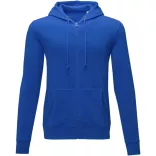 38229440 - Hanorac pentru barbati cu fermoar complet - Theron - ALBASTRU