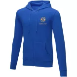 38229440 - Hanorac pentru barbati cu fermoar complet - Theron - ALBASTRU