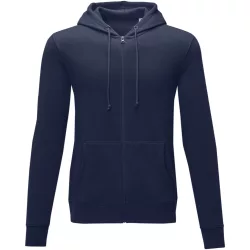   38229490 - Hanorac pentru barbati cu fermoar complet - Theron - BLEUMARIN