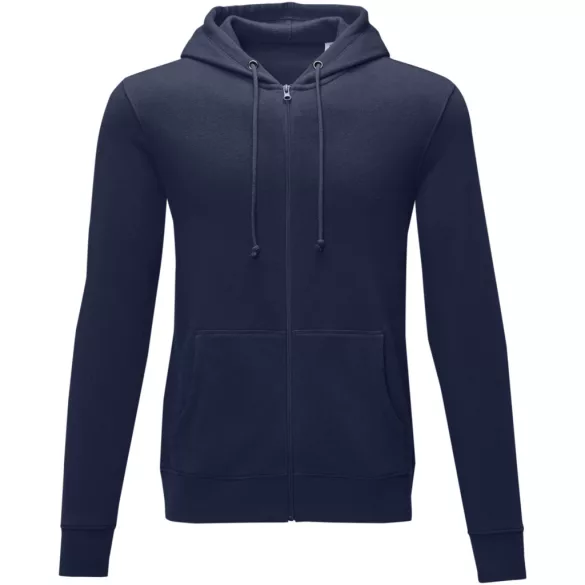 38229490 - Hanorac pentru barbati cu fermoar complet - Theron - BLEUMARIN