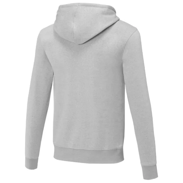 38229800 - Hanorac pentru barbati cu fermoar complet - Theron - HEATHER GREY