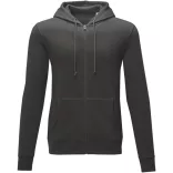 38229890 - Hanorac pentru barbati cu fermoar complet - Theron - STORM GREY