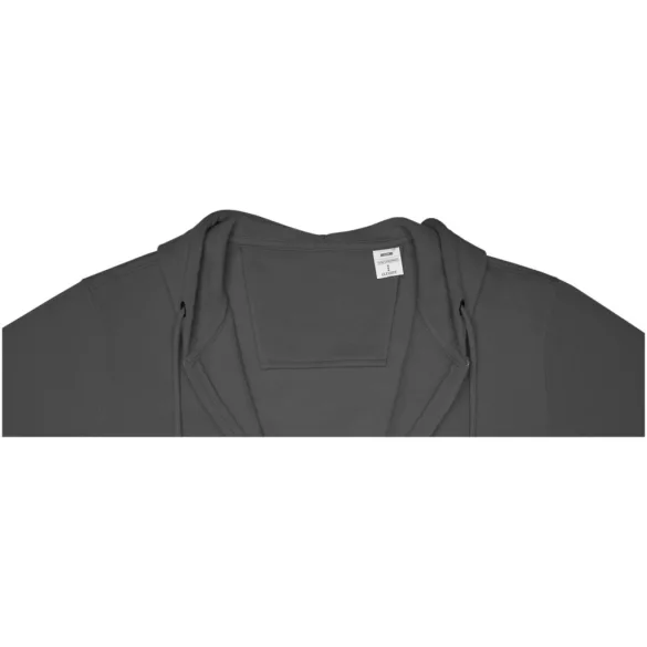 38229890 - Hanorac pentru barbati cu fermoar complet - Theron - STORM GREY