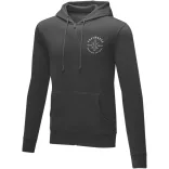 38229890 - Hanorac pentru barbati cu fermoar complet - Theron - STORM GREY