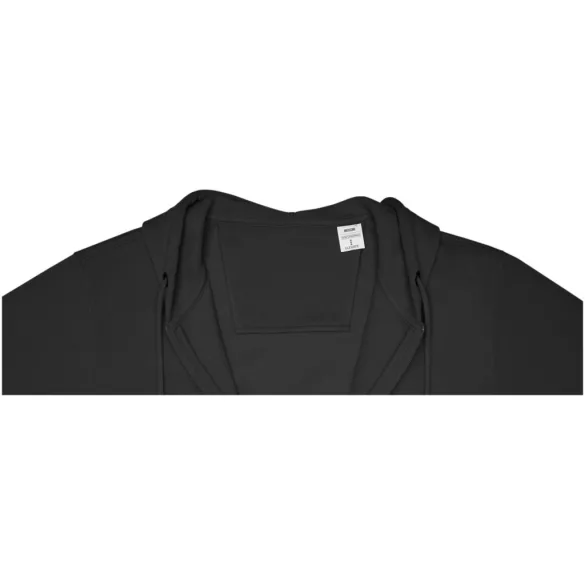 38229990 - Hanorac pentru barbati cu fermoar complet - Theron - NEGRU