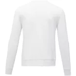 38231010 - Pulover barbatesc cu guler rotund - Zenon - ALB