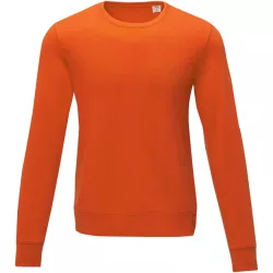   38231330 - Pulover barbatesc cu guler rotund - Zenon - PORTOCALIU
