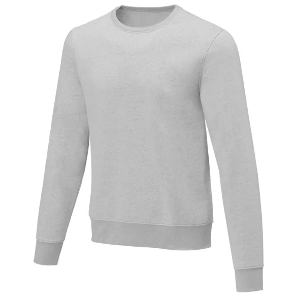 38231800 - Pulover barbatesc cu guler rotund - Zenon - HEATHER GREY