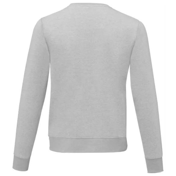 38231800 - Pulover barbatesc cu guler rotund - Zenon - HEATHER GREY