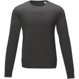 38231890 - Pulover barbatesc cu guler rotund - Zenon - STORM GREY