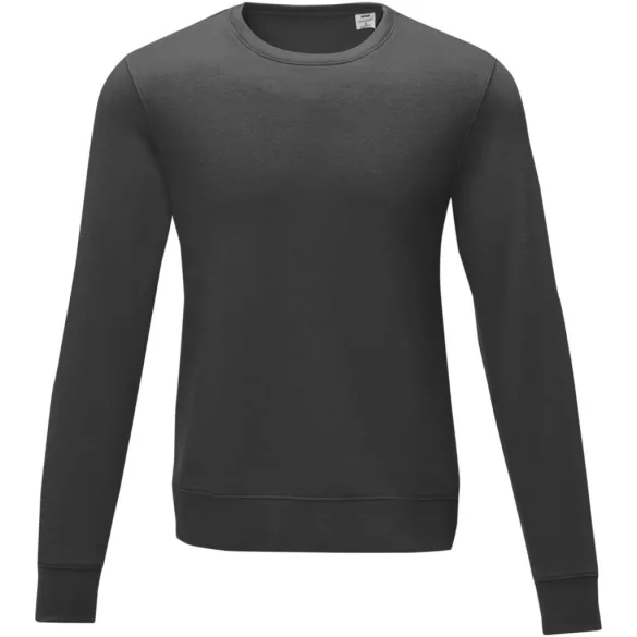 38231890 - Pulover barbatesc cu guler rotund - Zenon - STORM GREY