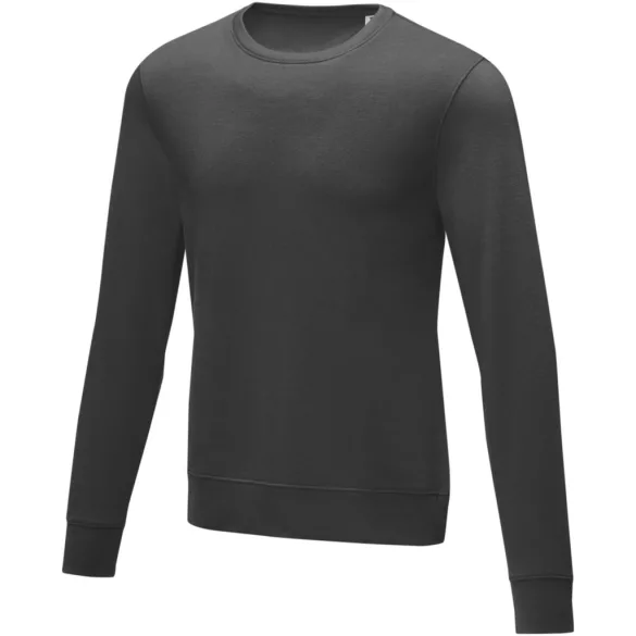 38231890 - Pulover barbatesc cu guler rotund - Zenon - STORM GREY