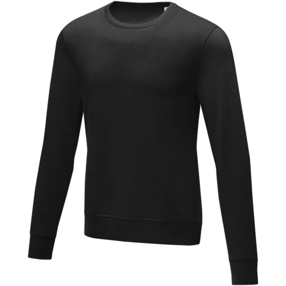 38231990 - Pulover barbatesc cu guler rotund - Zenon - NEGRU