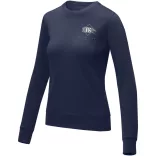 38232497 - Pulover pentru femei cu guler rotund - Zenon - BLEUMARIN