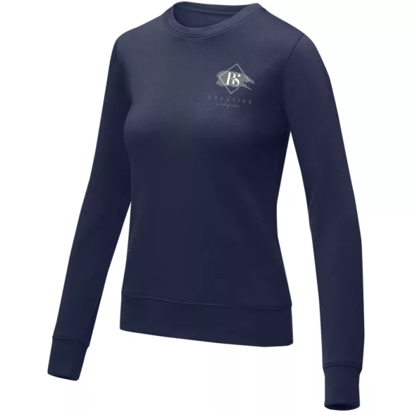 38232497 - Pulover pentru femei cu guler rotund - Zenon - BLEUMARIN