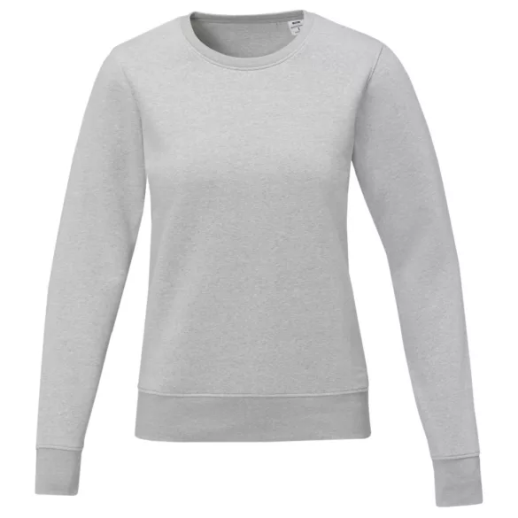 38232805 - Pulover pentru femei cu guler rotund - Zenon - HEATHER GREY