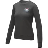38232890 - Pulover pentru femei cu guler rotund - Zenon - STORM GREY