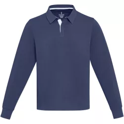   38237559 - Bluza polo unisex - bumbac organic - Clyde - BLEUMARIN