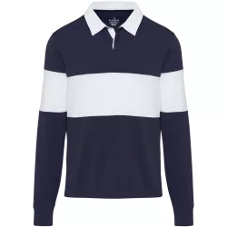   38237929 - Bluza polo unisex - bumbac organic - Clyde - NAVY/WHITE