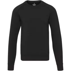   38238900 - Pulover sport Yukon unisex interlock cu guler rotund - NEGRU
