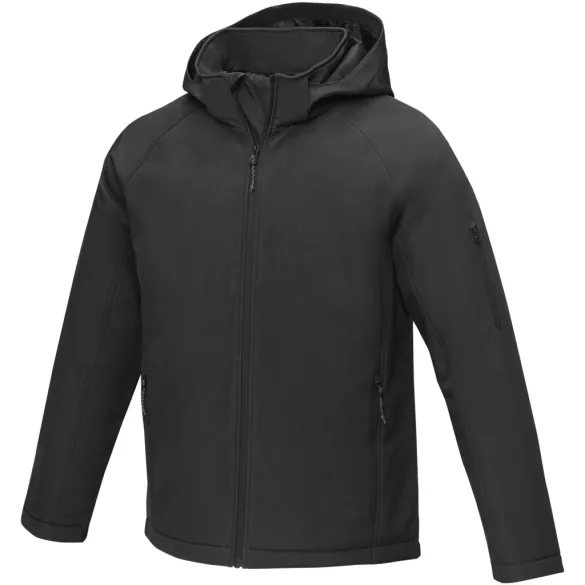 38338900 - Jacheta softshell captusita - pentru barbati - Notus - NEGRU