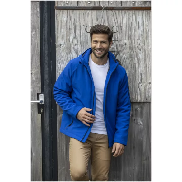 38338900 - Jacheta softshell captusita - pentru barbati - Notus - NEGRU