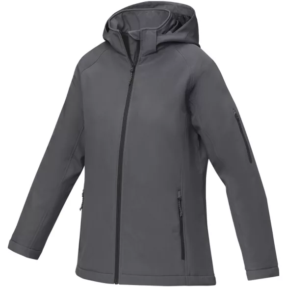 38339820 - Jacheta softshell captusita - pentru femei - Notus - STORM GREY