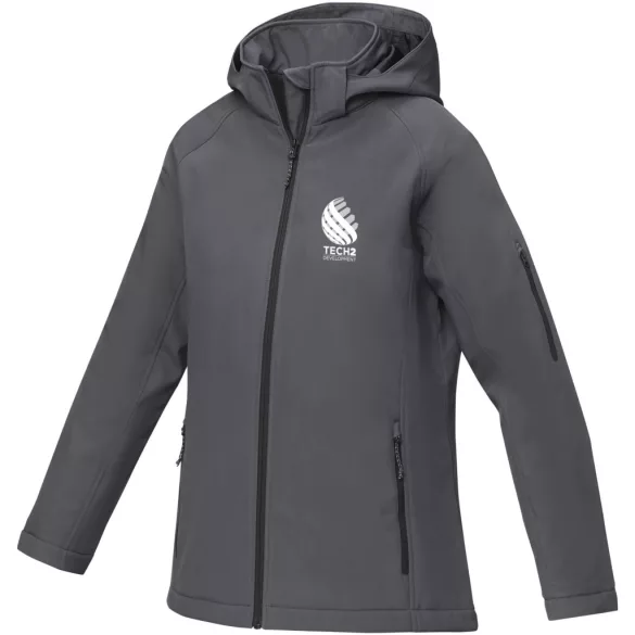 38339820 - Jacheta softshell captusita - pentru femei - Notus - STORM GREY