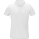 39094010 - Tricou polo cool-fit - pentru barbati - cu maneca scurta - Deimos - ALB