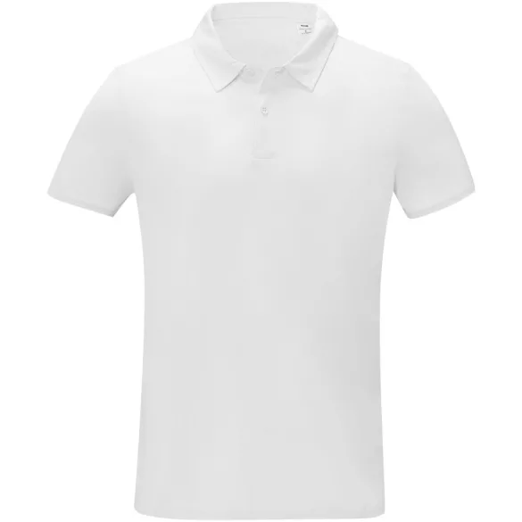 39094010 - Tricou polo cool-fit - pentru barbati - cu maneca scurta - Deimos - ALB