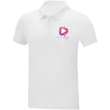 39094010 - Tricou polo cool-fit - pentru barbati - cu maneca scurta - Deimos - ALB