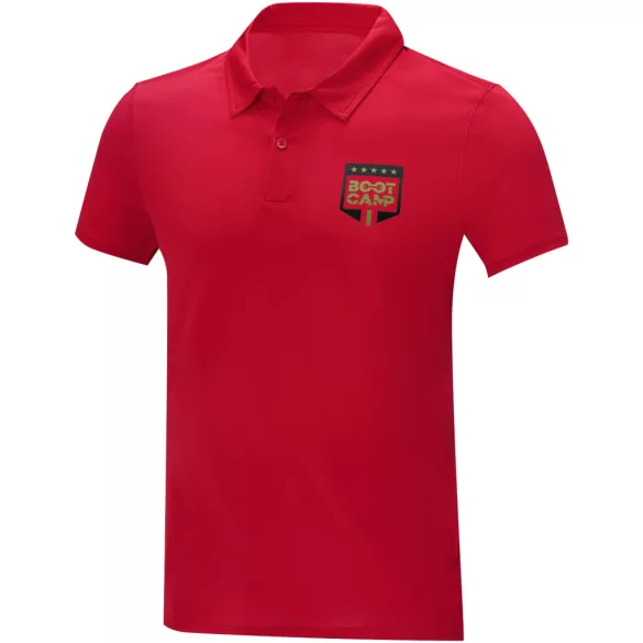 39094210 - Tricou polo cool-fit - pentru barbati - cu maneca scurta - Deimos - ROSU
